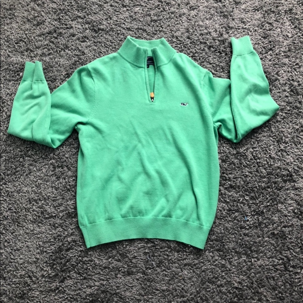 Men’s Vineyard vines 1/4 zip pullover sweater NWOT